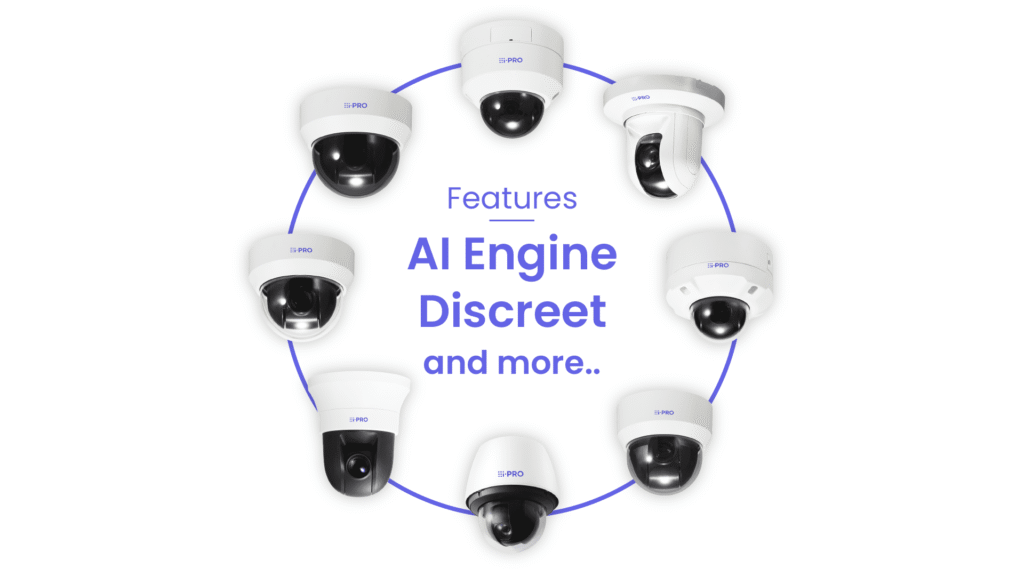 i-pro ptz kameraer med ai egenskaber præsentationsbillede